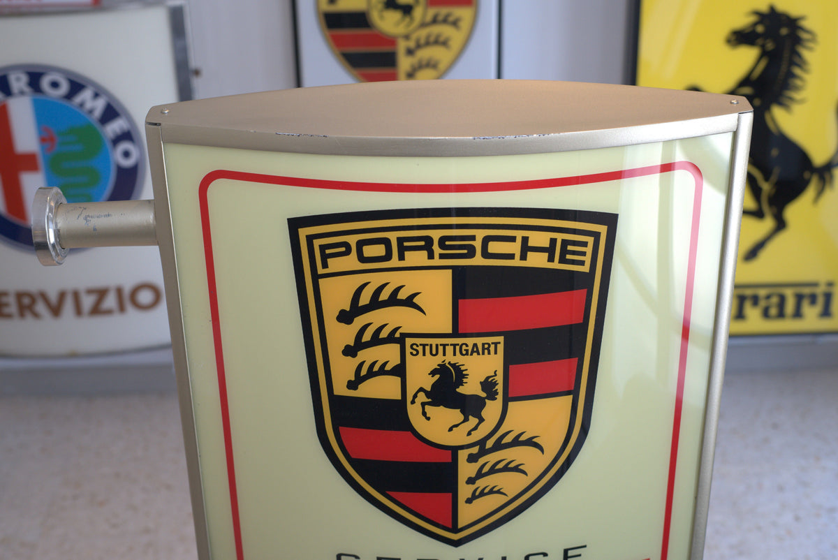 2000s Porsche 50 Jahre Anniversary Double-sided Illuminated Sign