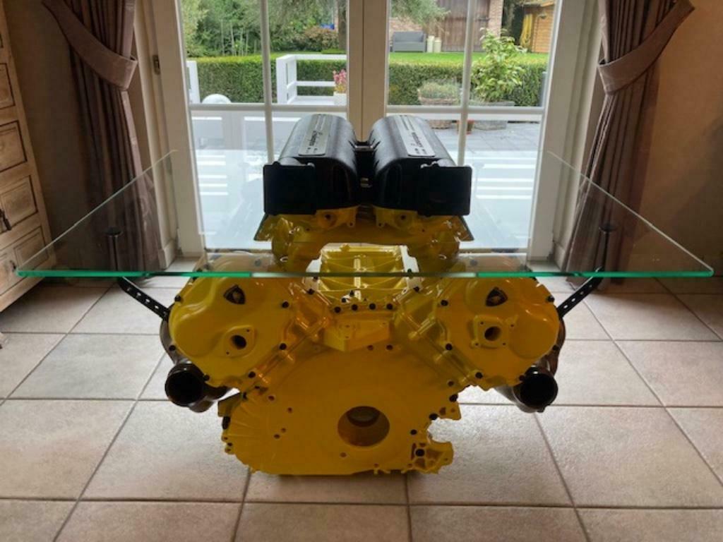 Lamborghini Gallardo Performance V10 Engine Block Coffee Table