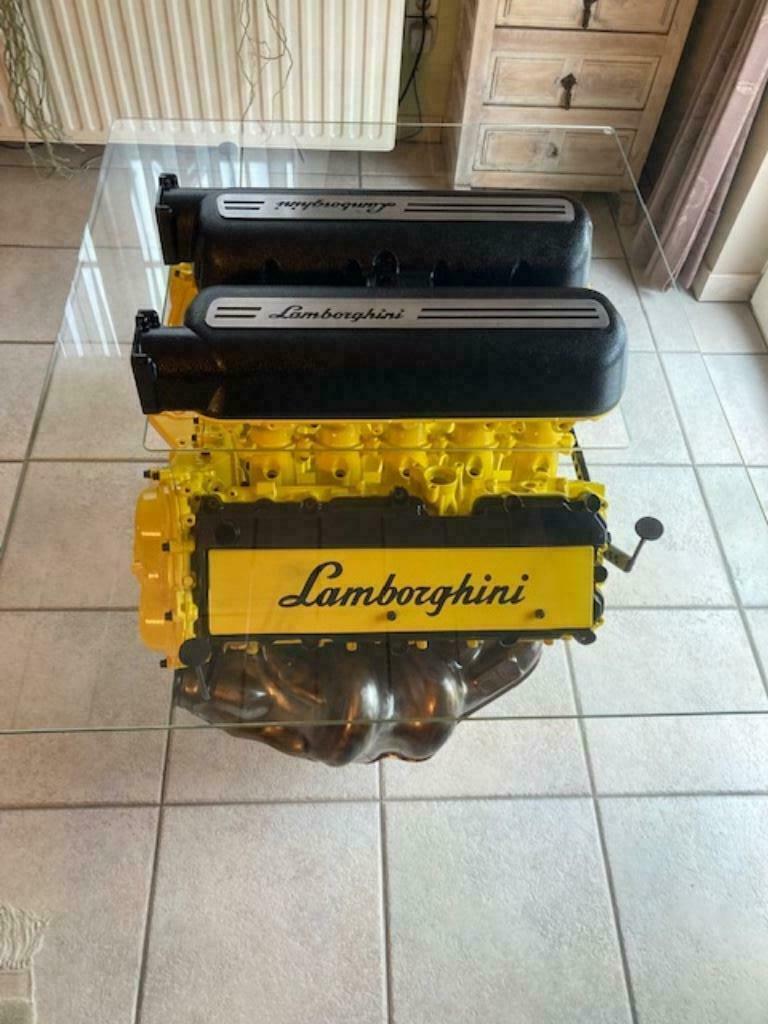 Lamborghini Gallardo Performance V10 Engine Block Coffee Table