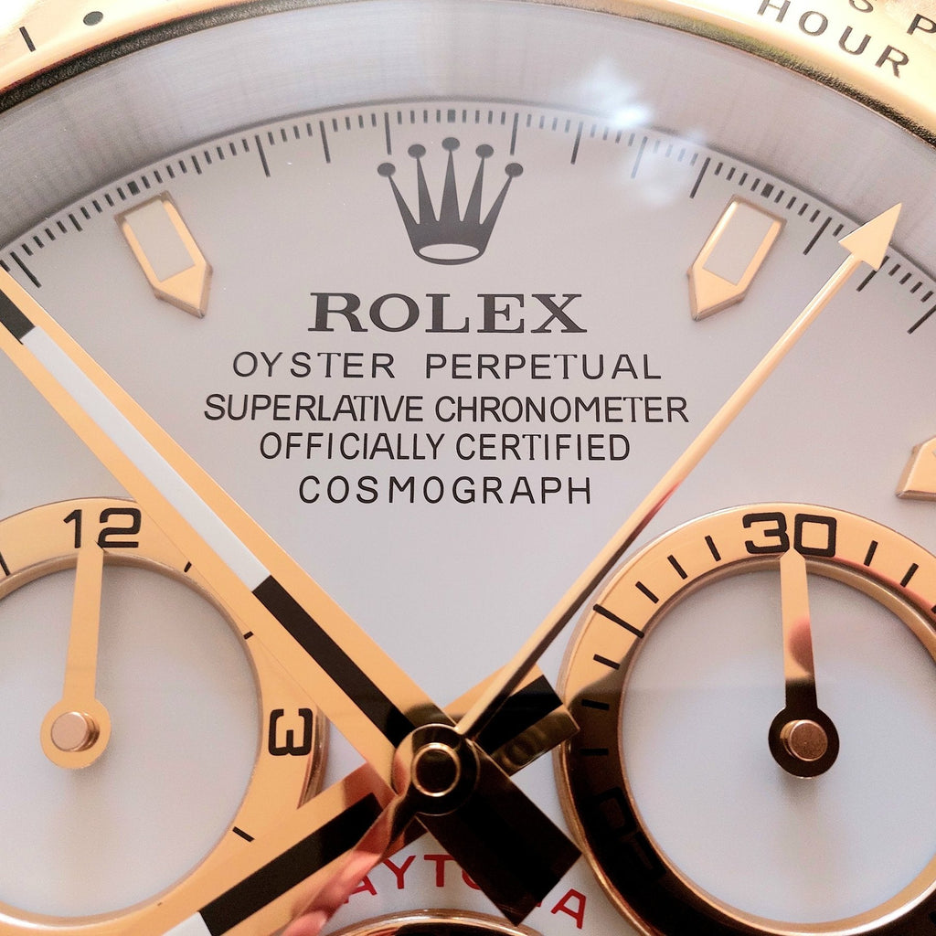 2010s Rolex Daytona Oyster Perpetual dealer clock