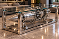 "MAGISTER": A TURBOMECA MARBORÉ TURBOJET COFFEE TABLE