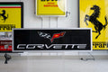 2000s Corvette official dealership illuminated sign