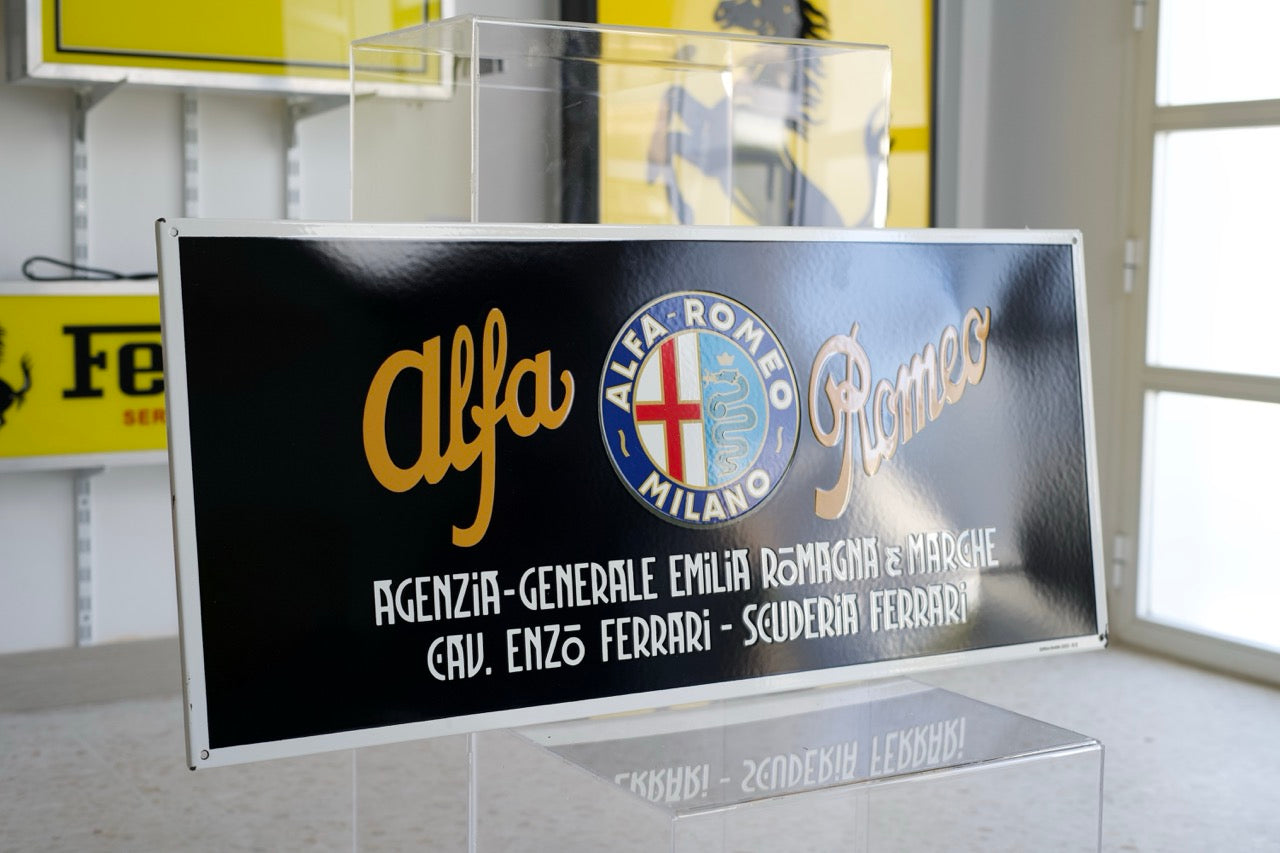 Alfa Romeo - Ferrari Scuderia - Metal Sign