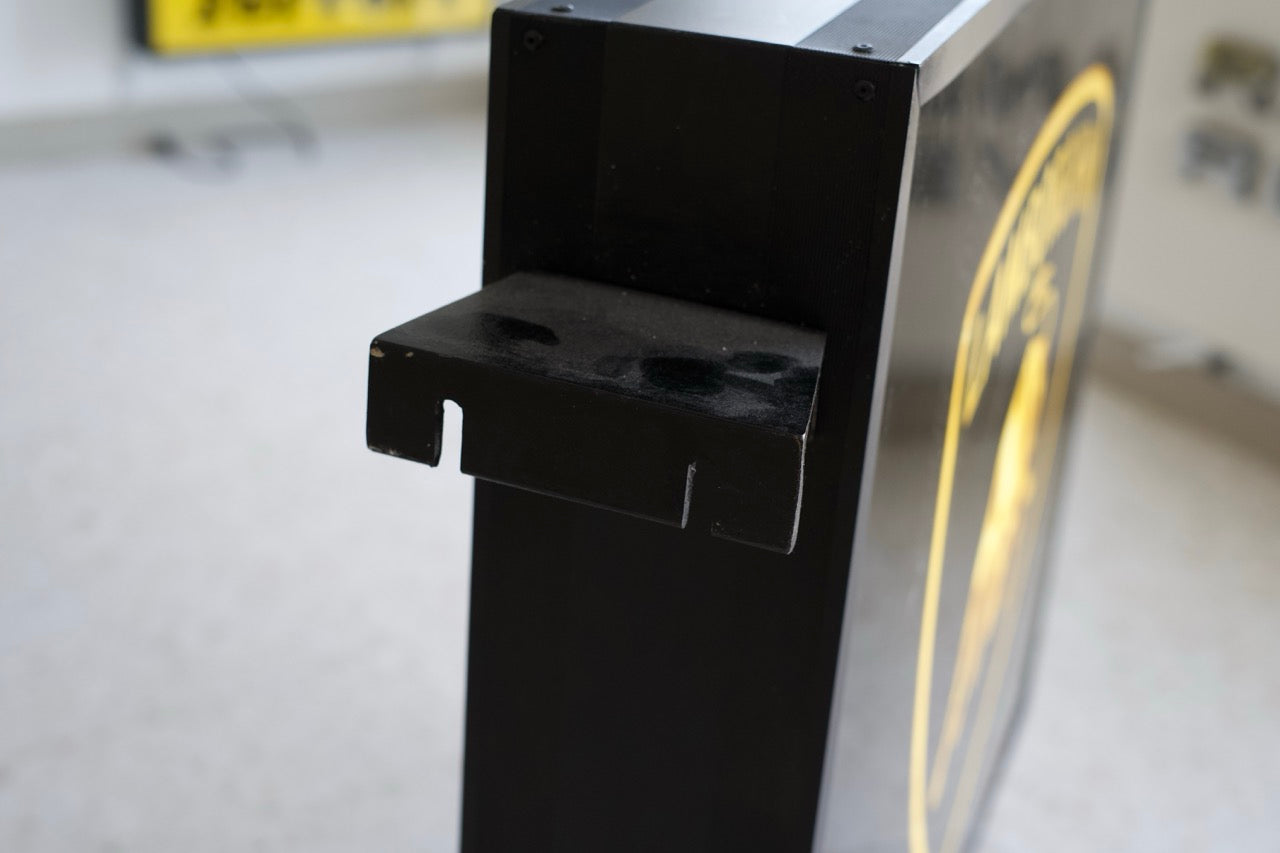 1994 Lamborghini official dealership double side illuminated sign