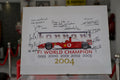 2004 Ferrari F1 World Champion Poster Print