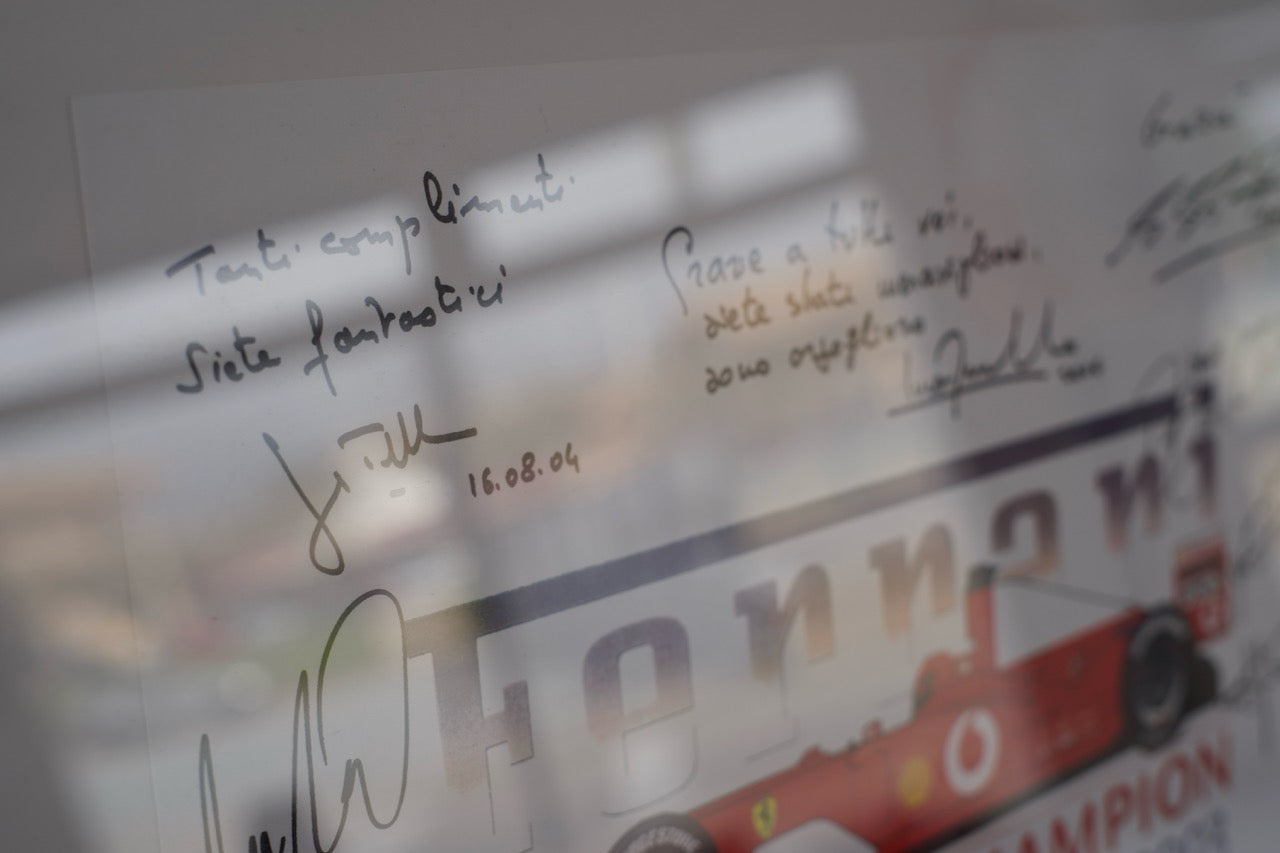 2004 Ferrari F1 World Champion Poster Print