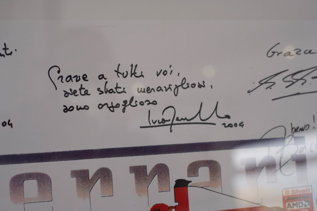 2004 Ferrari F1 World Champion Poster Print