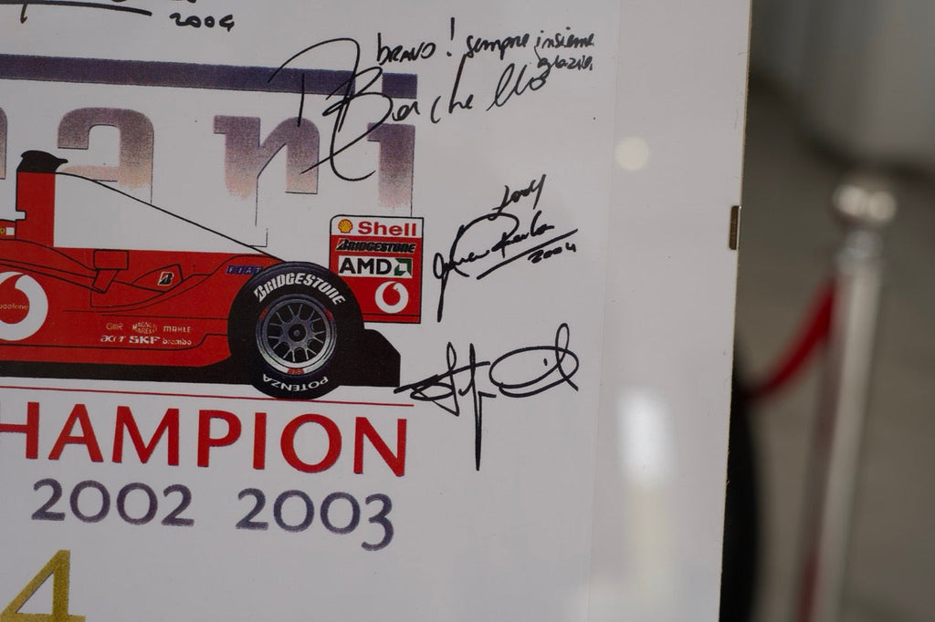 2004 Ferrari F1 World Champion Poster Print