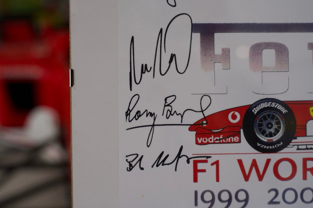 2004 Ferrari F1 World Champion Poster Print