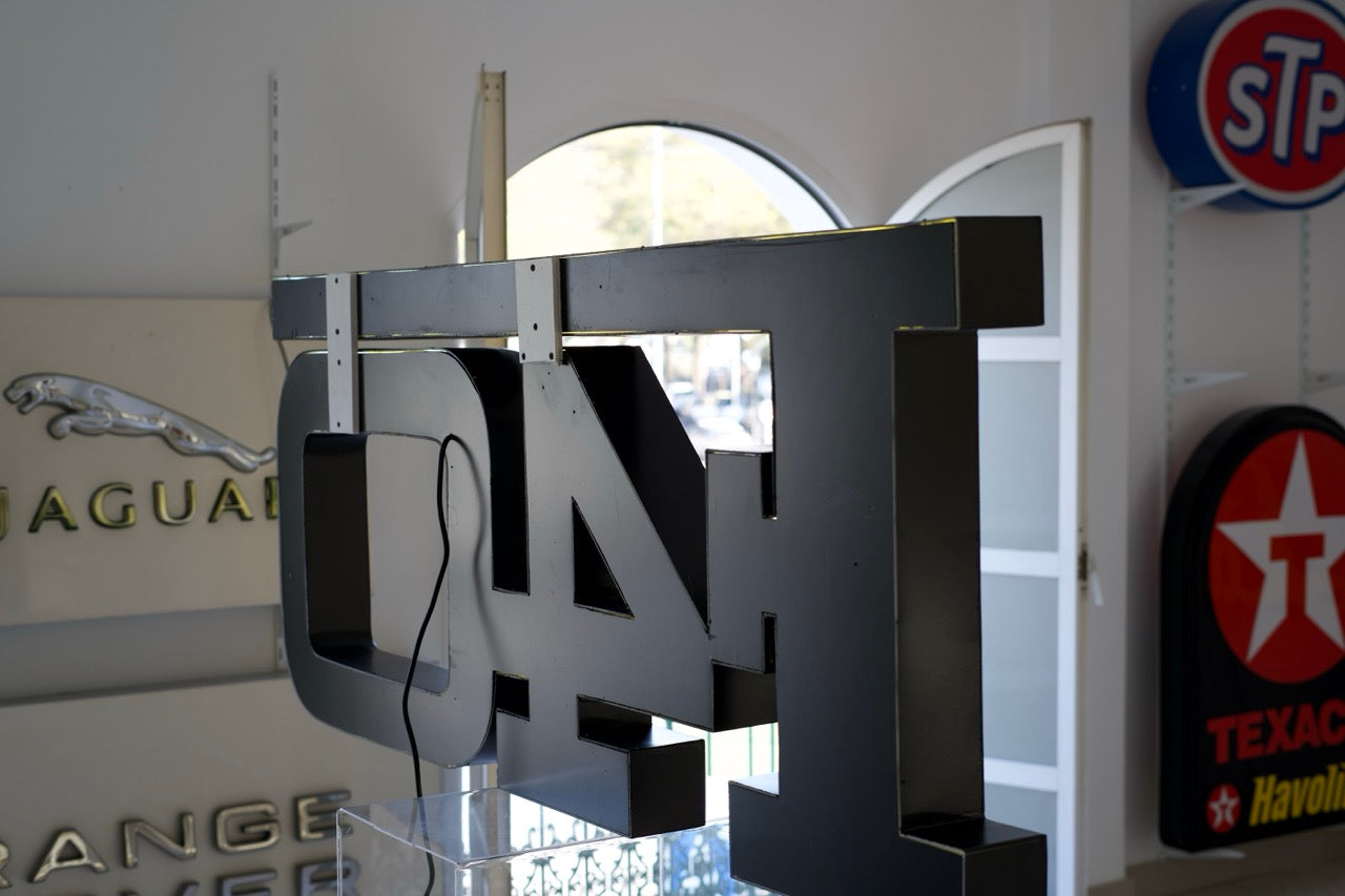 1990s Ferrari F40 official dealership illuminated sign