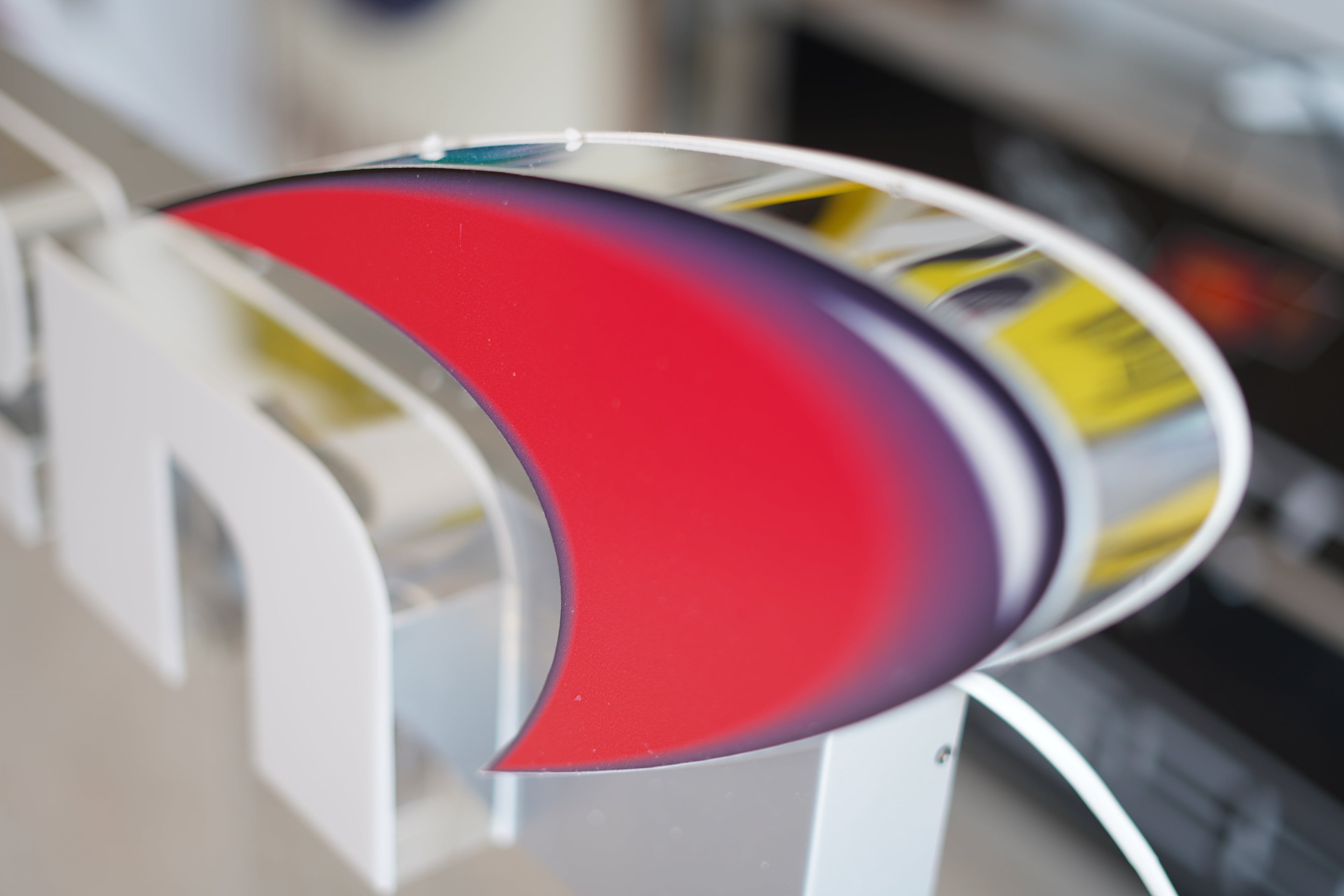 2017 McLaren illuminated official sign