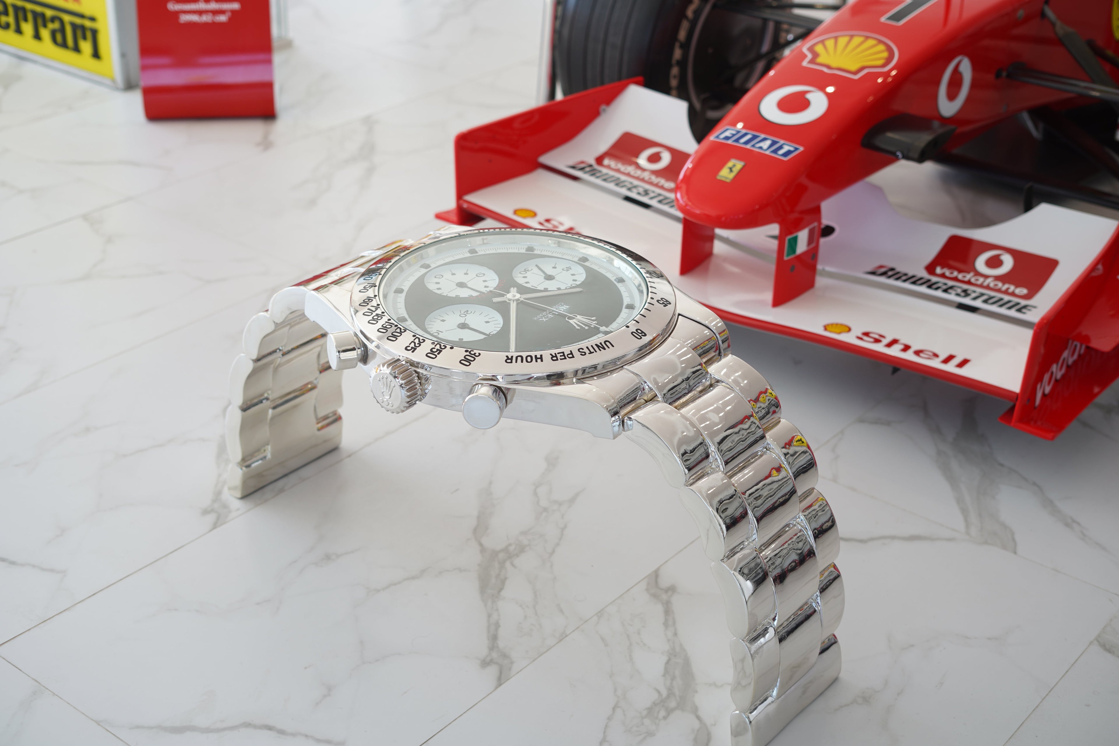 2000s Rolex Daytona coffee table