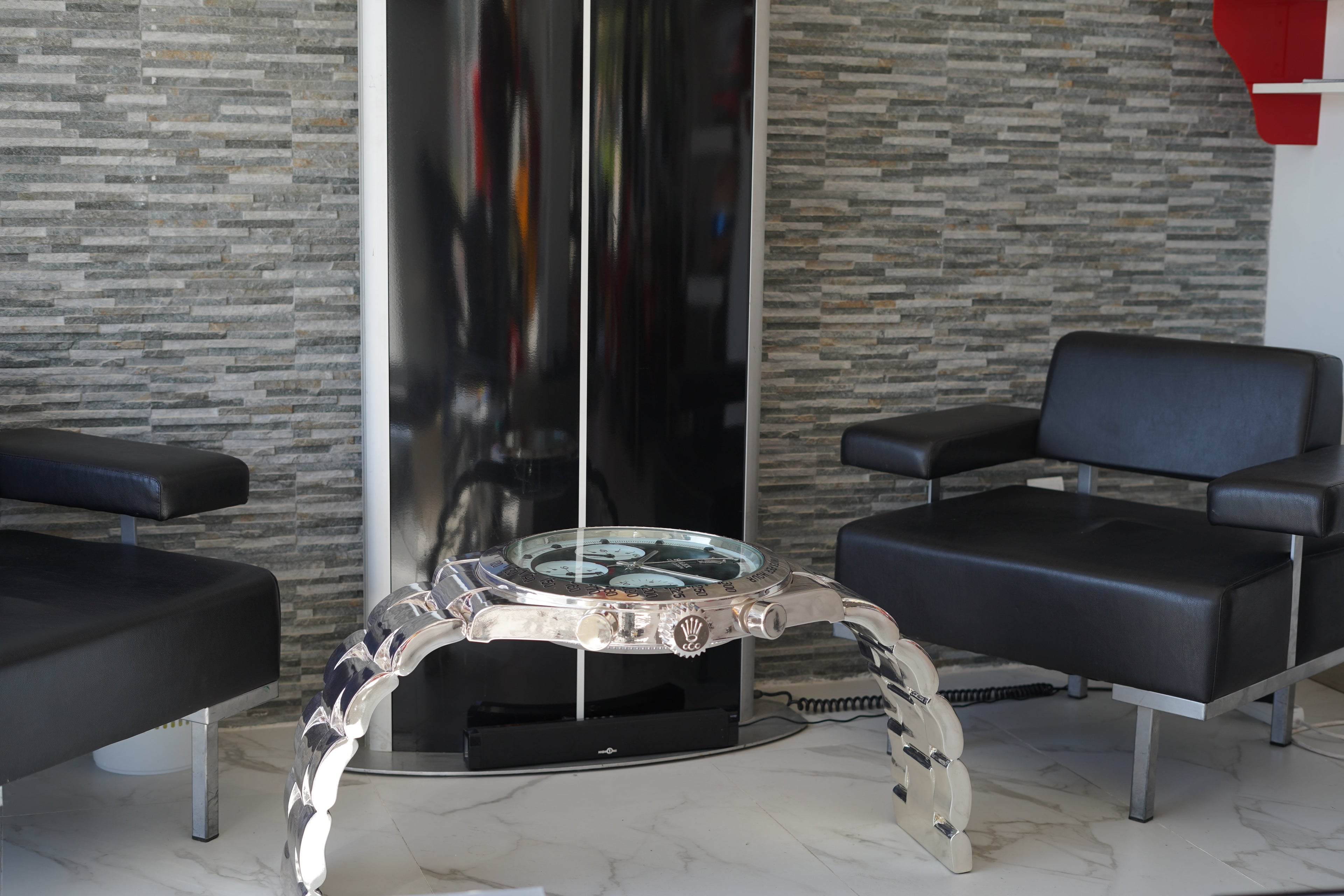 2000s Rolex Daytona coffee table