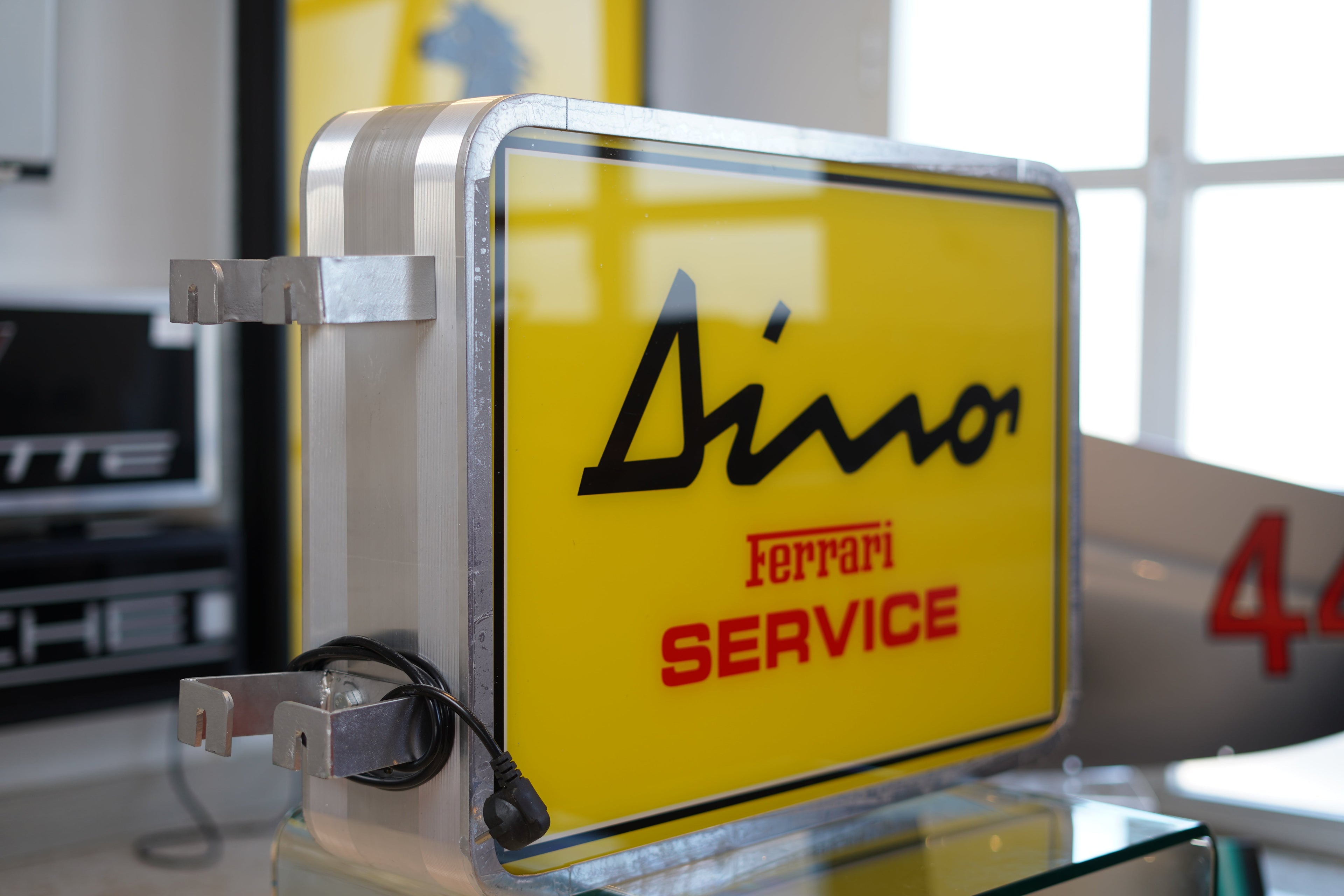 Dino Ferrari Service Dealer Sign