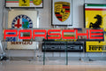 Porsche Illuminated Reflective Dealer Sign