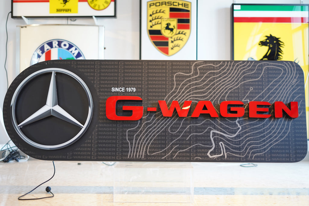 2020s Mercedes-Benz G-Wagen Dealer Sign 1/1