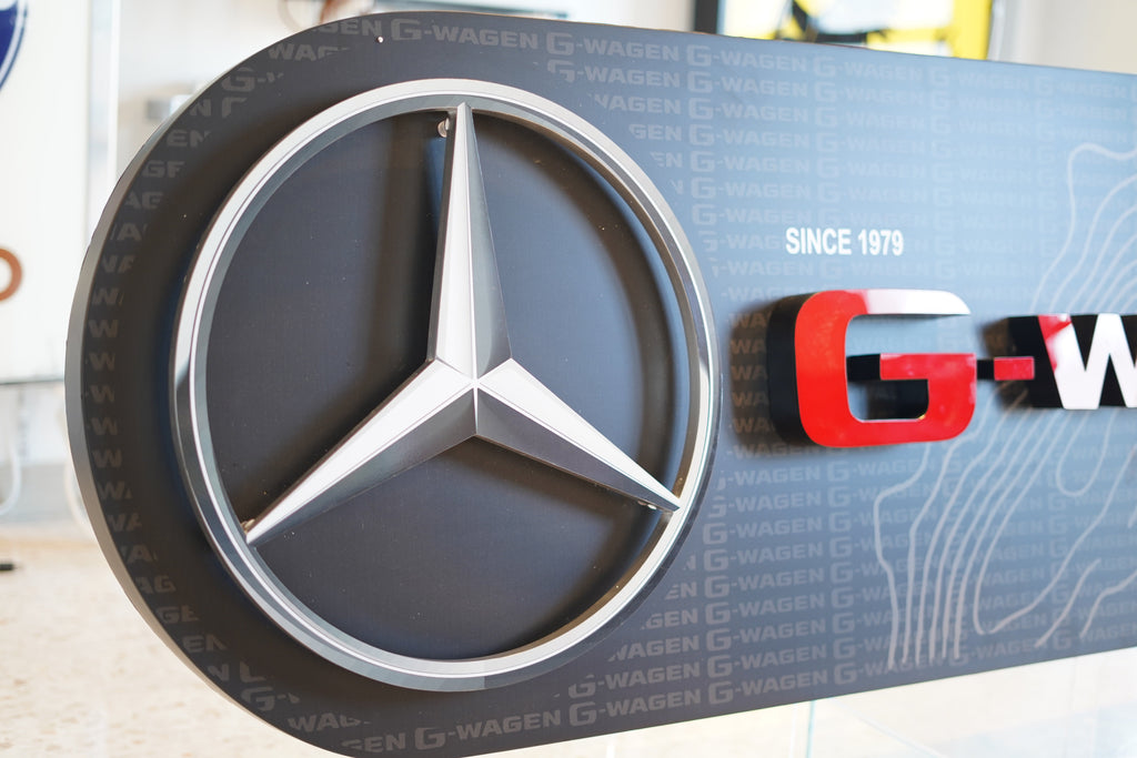 2020s Mercedes-Benz G-Wagen Dealer Sign 1/1