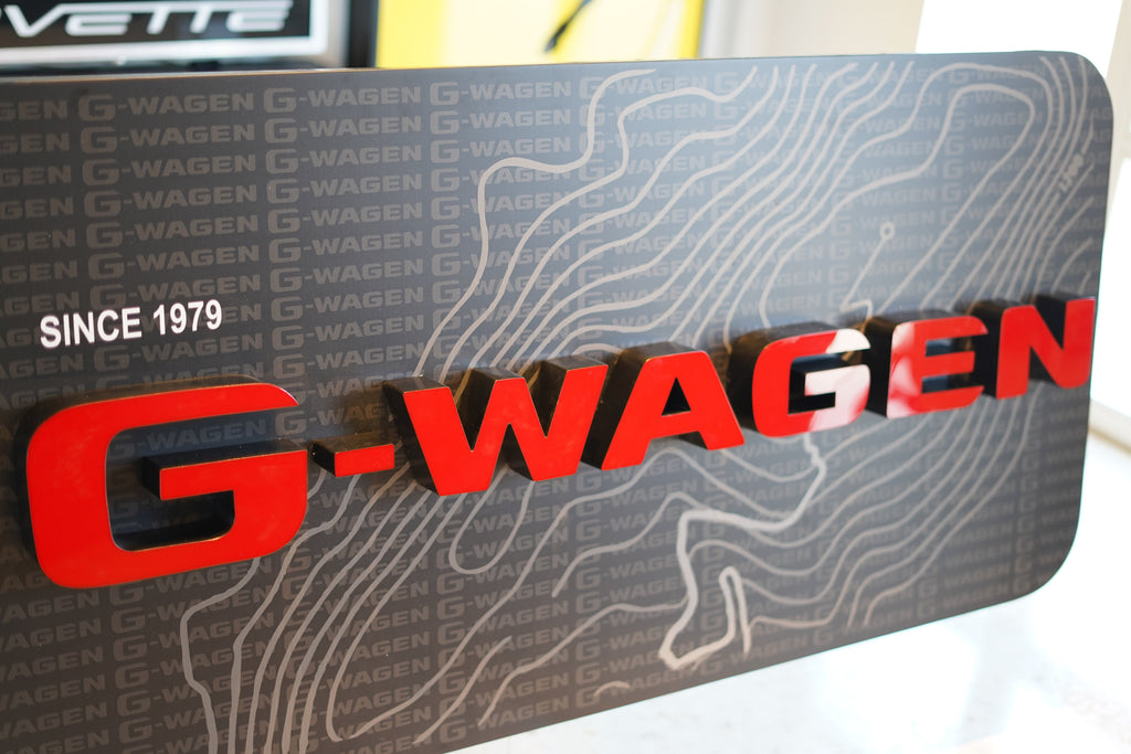 2020s Mercedes-Benz G-Wagen Dealer Sign 1/1