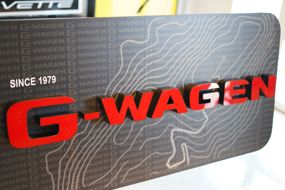 2020s Mercedes-Benz G-Wagen Dealer Sign 1/1