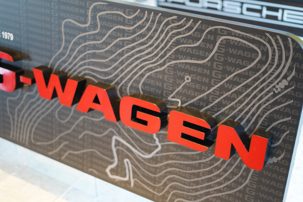 2020s Mercedes-Benz G-Wagen Dealer Sign 1/1