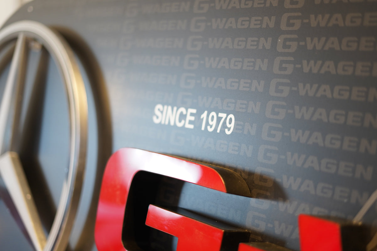 2020s Mercedes-Benz G-Wagen Dealer Sign 1/1
