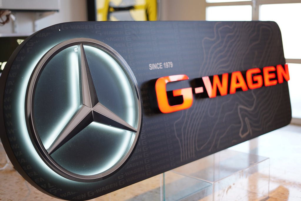 2020s Mercedes-Benz G-Wagen Dealer Sign 1/1