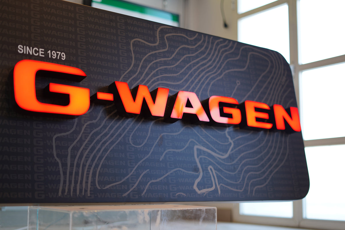 2020s Mercedes-Benz G-Wagen Dealer Sign 1/1
