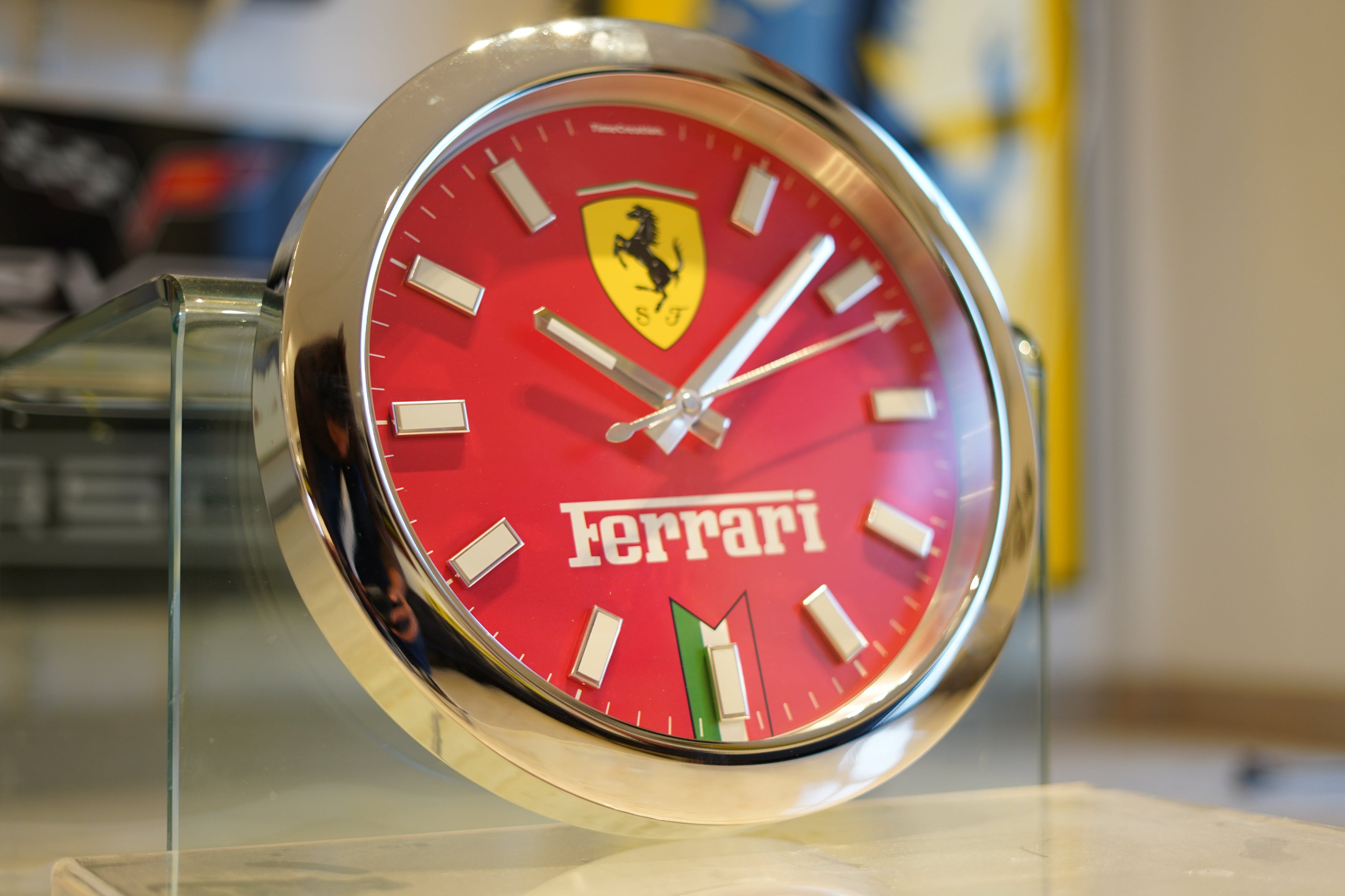 Ferrari Wall Clock - Red Edition