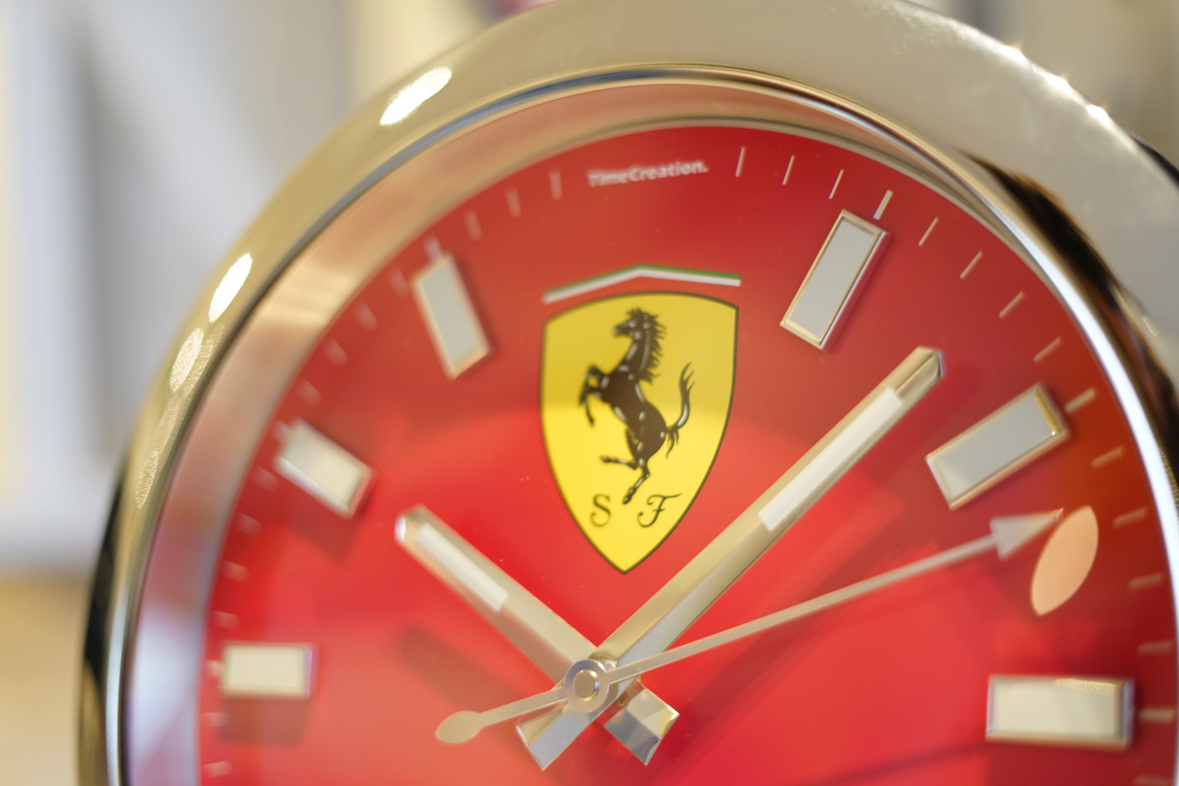 Ferrari Wall Clock - Red Edition