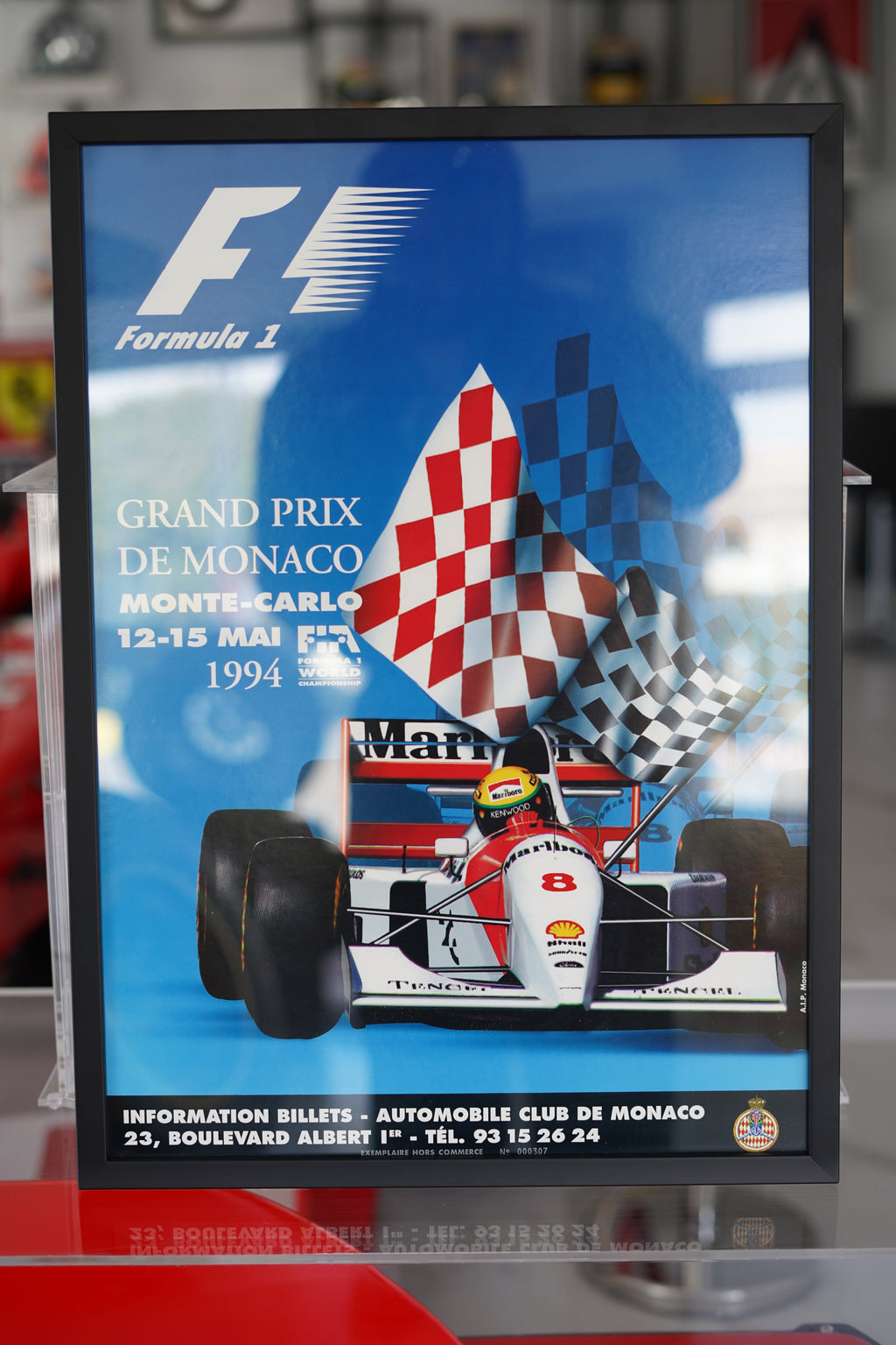 1994 Monaco Grand Prix (Monte-Carlo) – Official F1 Vintage Poster