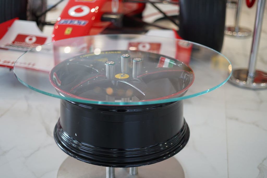 Ferrari Carrozzeria Zanasi Rim Coffee Table - Formula 1 Memorabilia