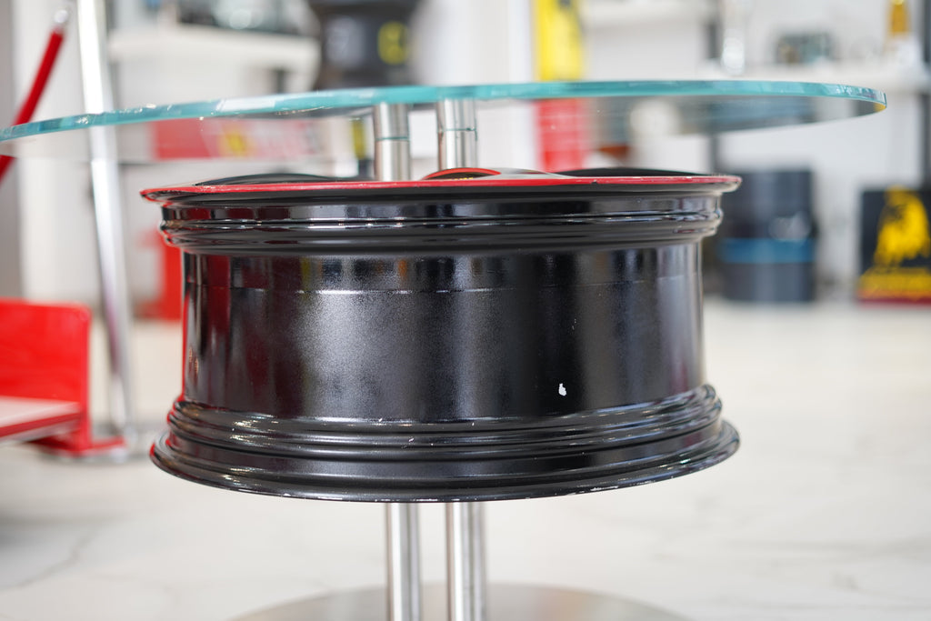 Ferrari Carrozzeria Zanasi Rim Coffee Table - Formula 1 Memorabilia
