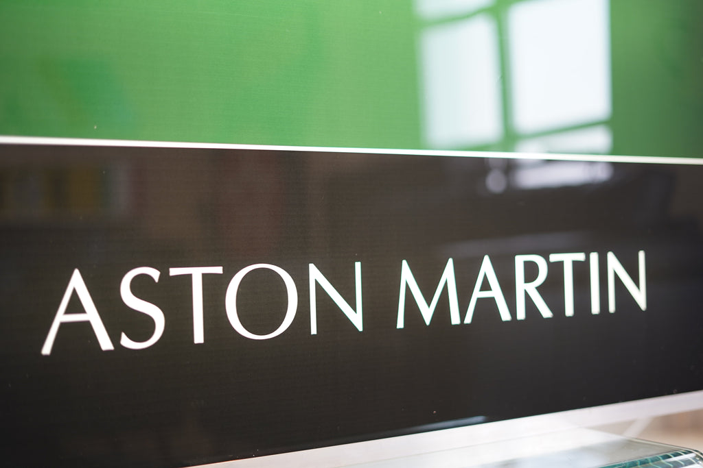 1995 Aston Martin Official dealer illuminated sign