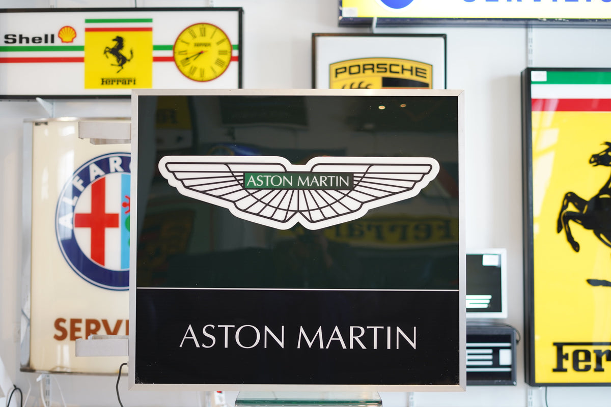 1995 Aston Martin Official dealer illuminated sign