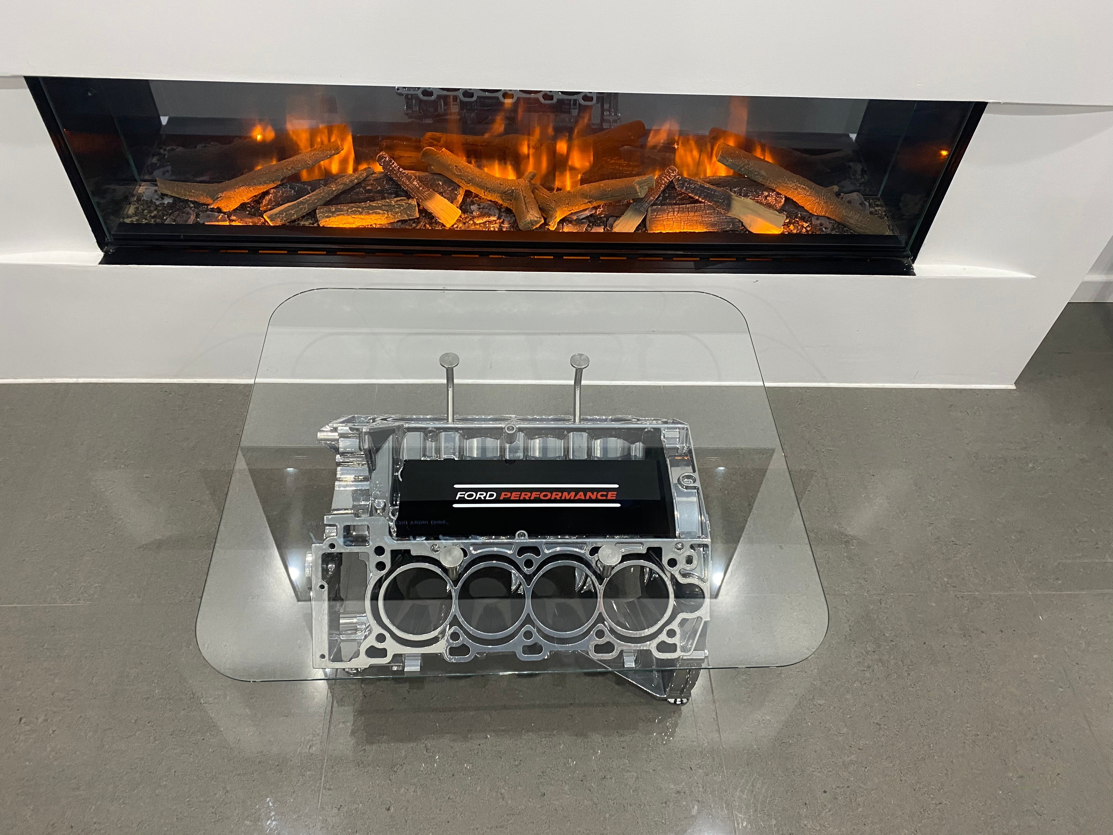 Ford Performance V8 Engine Block Coffee Table