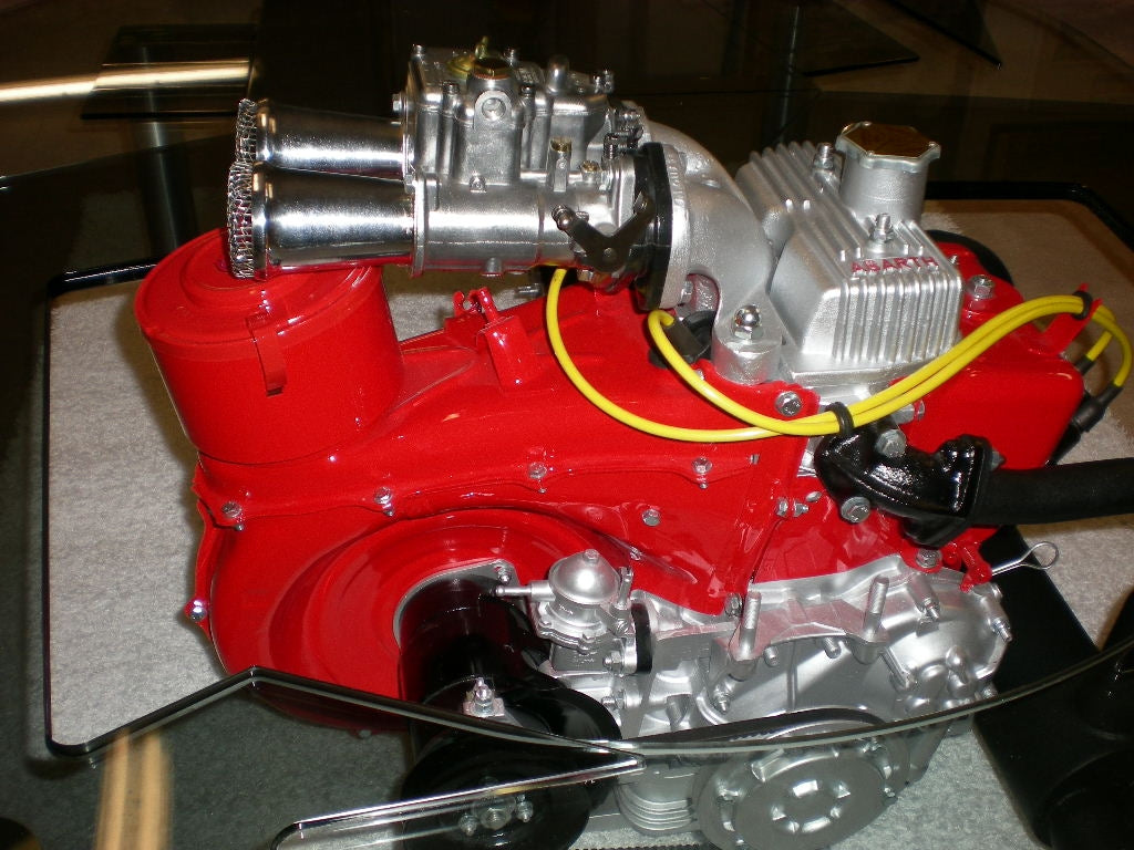 Fiat 500 Abarth engine coffee Table