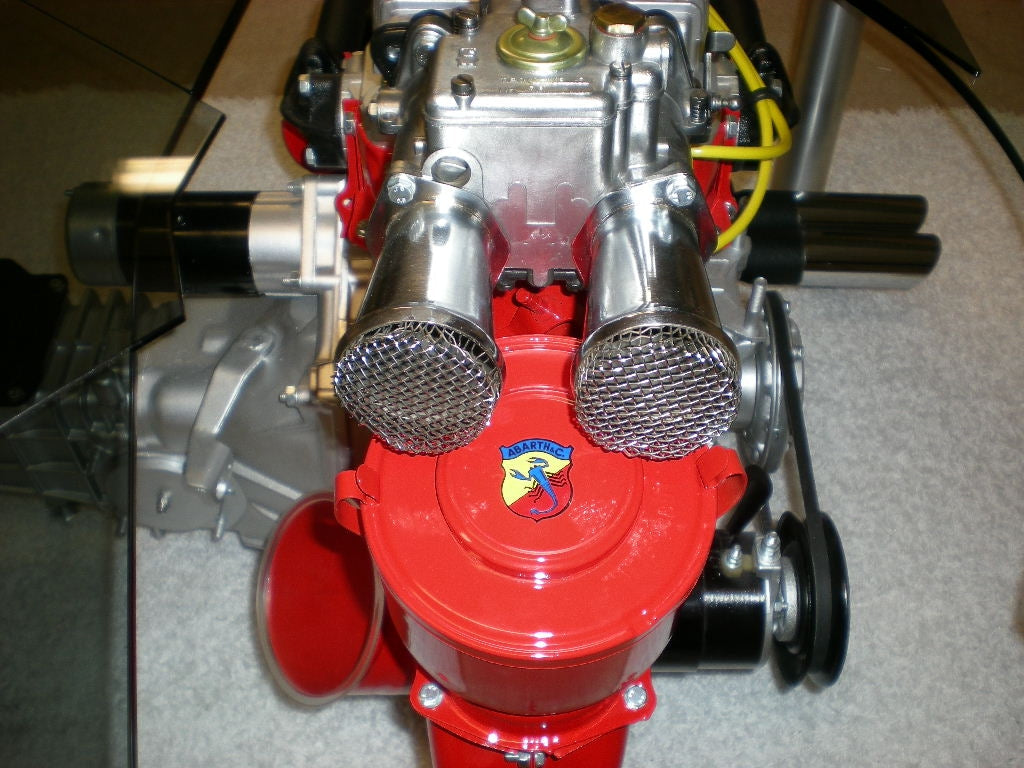 Fiat 500 Abarth engine coffee Table