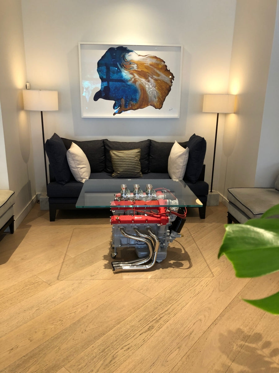 Ferrari 246 Dino engine coffee Table
