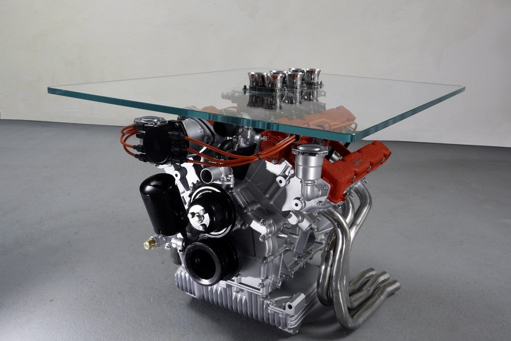 Ferrari 246 Dino engine coffee Table