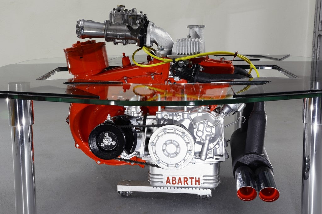 Fiat 500 Abarth engine coffee Table