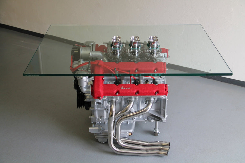 Ferrari 246 Dino engine coffee Table