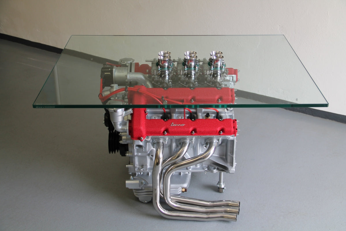 Ferrari 246 Dino engine coffee Table